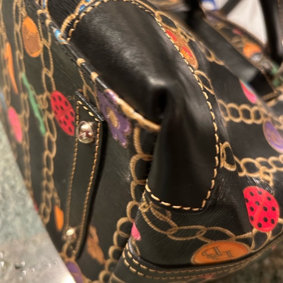 Dooney & Bourke Rare Black Charm Bracelet Bag Limited Edition Release Y2K - Picture 16 of 16